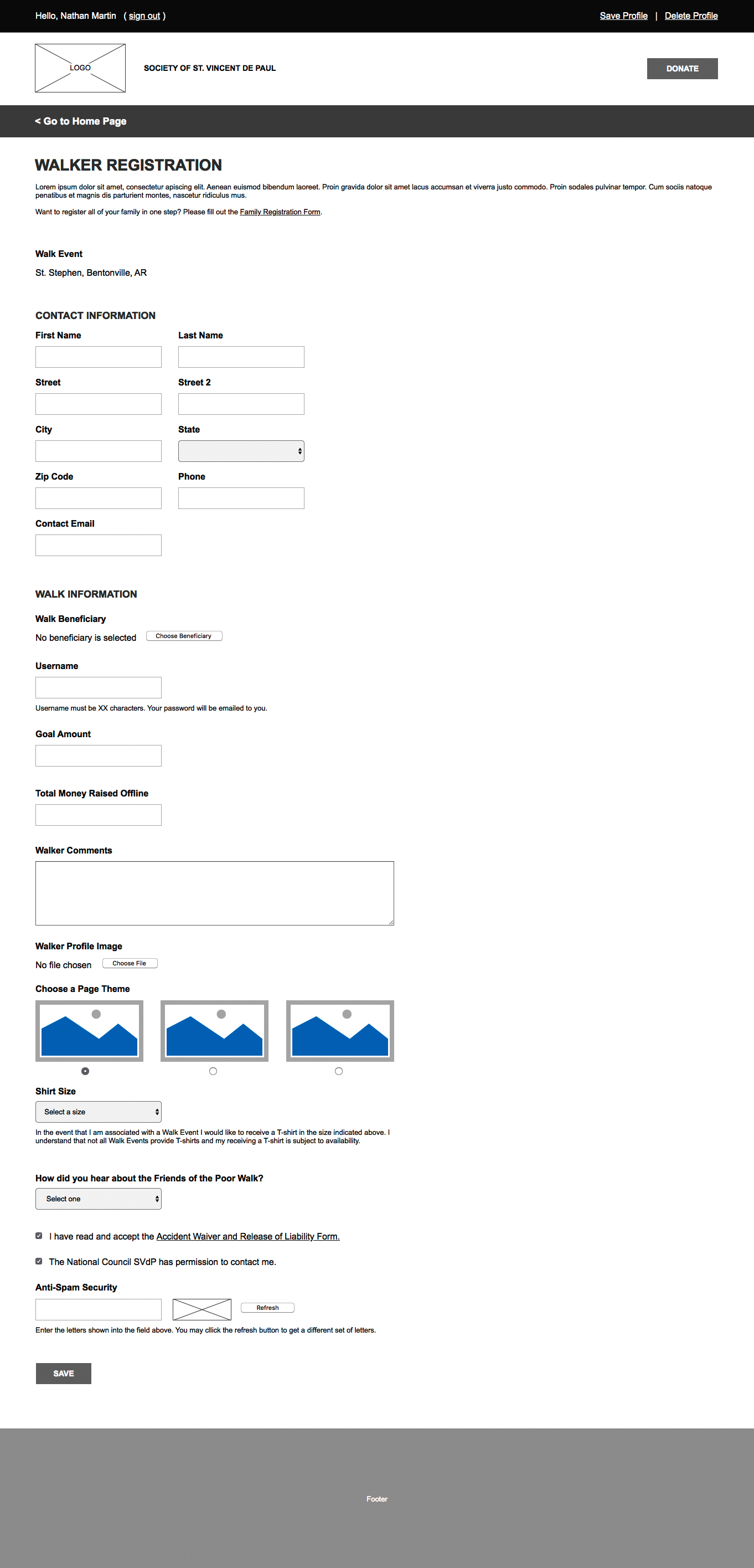 Wireframes