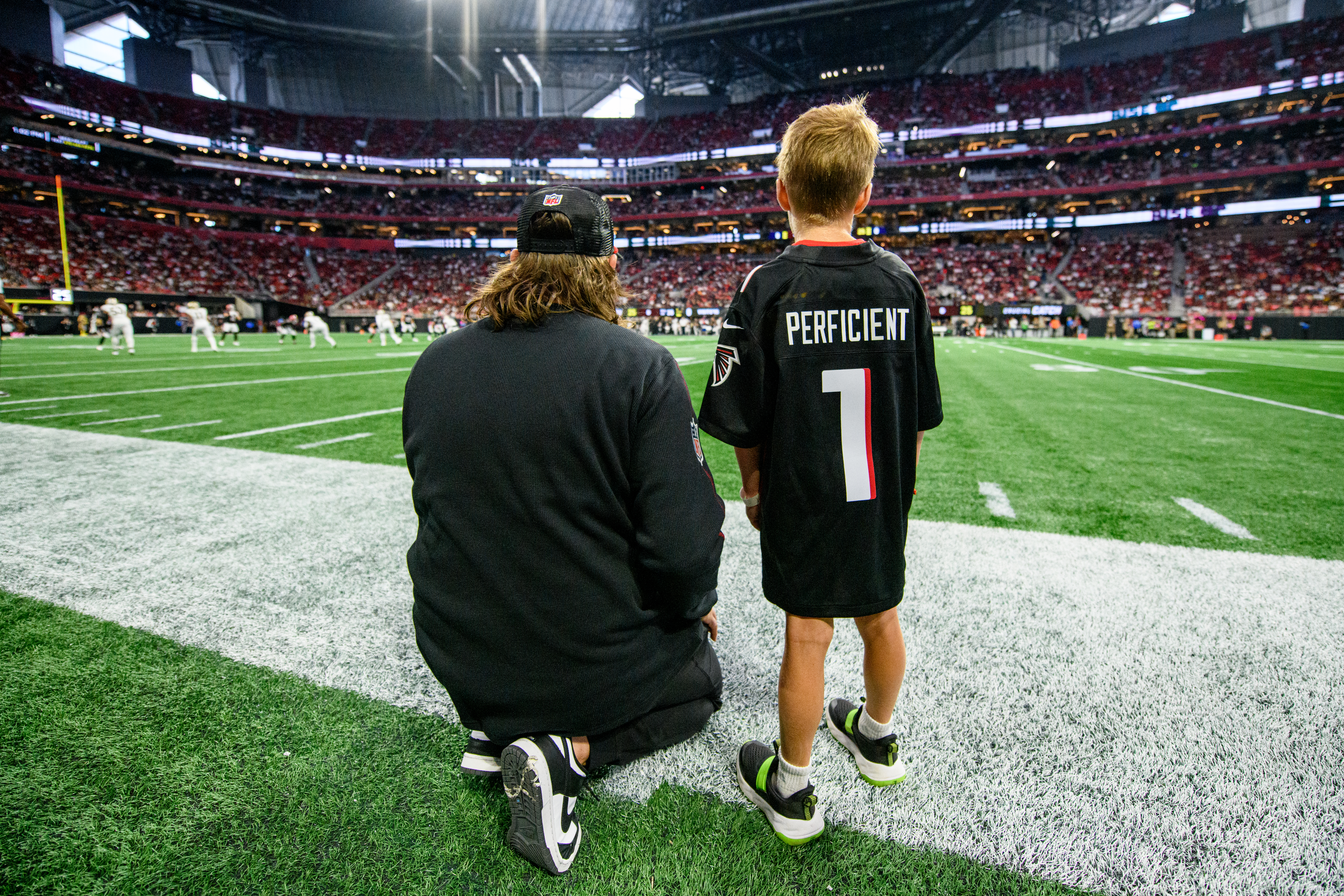 Atlanta Falcons Kick-off Kid